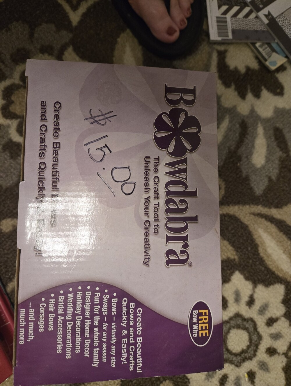 Craft Tool Kit in Purple